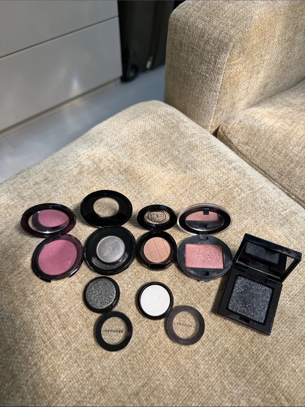 Eye Shadow Assorted Bundle- Glo Minerals, Lancome,Sephora, Urban Decay, Be